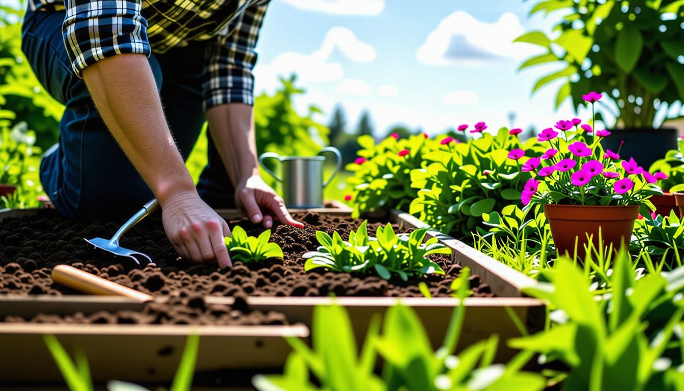 découvrez notre guide étape par étape pour créer un jardin facilement, même si vous êtes débutant. apprenez les bases du jardinage, choisissez les bonnes plantes et maîtrisez les techniques essentielles pour transformer votre espace extérieur en un véritable havre de paix.