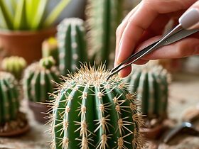 découvrez comment retirer en toute sécurité les épines de cactus et explorez les avantages de choisir un cactus artificiel pour embellir votre intérieur sans tracas.