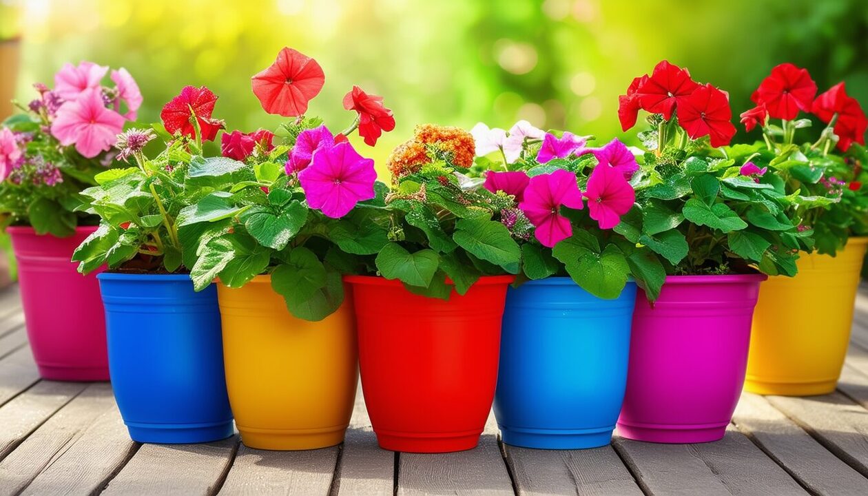 découvrez des astuces pratiques pour raviver la couleur de vos pots de fleurs en plastique. apprenez des techniques simples et efficaces pour redonner de l'éclat à vos accessoires de jardinage et embellir votre décoration extérieure.