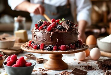 découvrez les secrets pour réaliser le gâteau au chocolat parfait avec notre recette simple et délicieuse. suivez nos conseils étape par étape pour obtenir une texture moelleuse et un goût intense qui ravira tous les amateurs de chocolat. entraînez-vous à impressionner vos invités avec ce dessert incontournable !