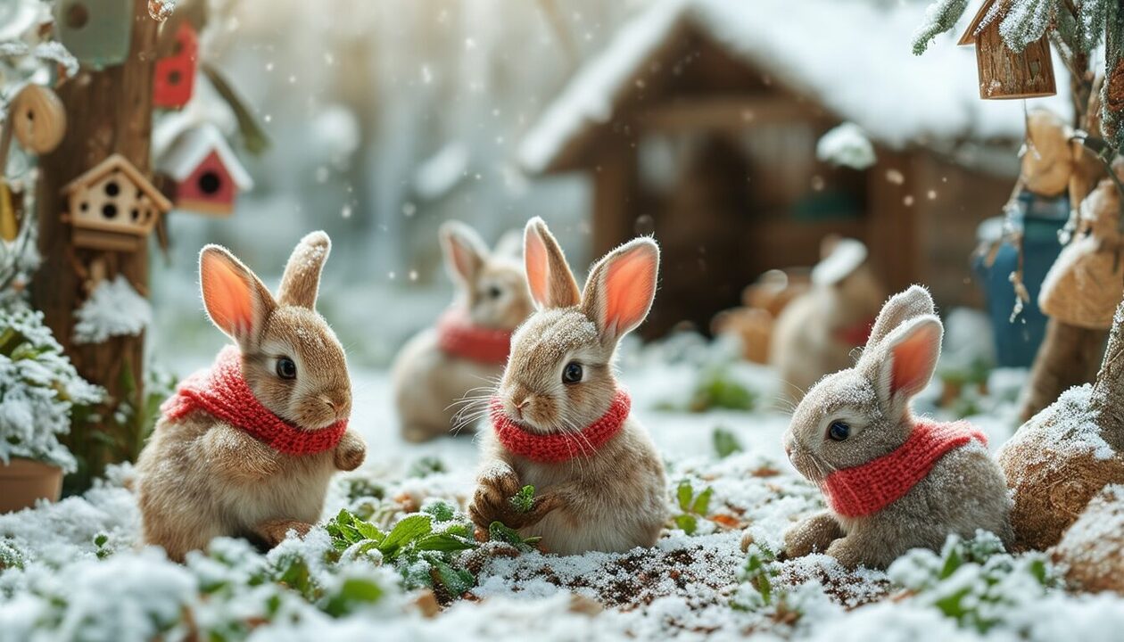 découvrez comment des lapins peuvent contribuer à l'entretien de votre jardin pendant l'hiver. apprenez à tirer parti de ces animaux attachants pour garder votre espace extérieur en bonne santé, tout en lui offrant une touche de charme et de vie.