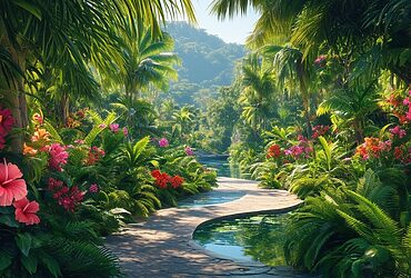 découvrez le jardin balata, un véritable paradis tropical situé en martinique. cette oasis de verdure vous invite à explorer ses plantes exotiques, ses fleurs colorées et ses allées paisibles. une expérience inoubliable pour les amoureux de la nature à ne pas manquer!