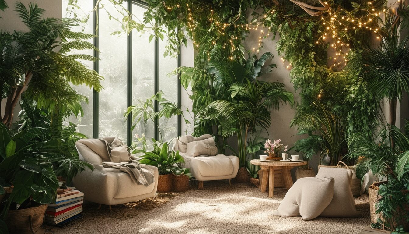 découvrez comment aménager un jardin d'hiver chez vous pour transformer votre espace en un véritable coin de paradis. suivez nos conseils pour choisir les plantes, l'éclairage et la décoration qui donneront vie à cette oasis de verdure, propice à la détente et à l'évasion.