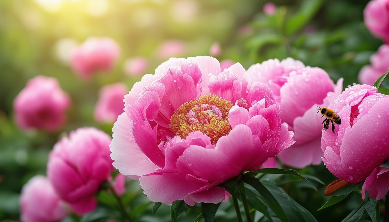 découvrez la beauté intemporelle de la pivoine arbustive, paeonia x suffruticosa, une plante fascinante qui allie élégance et robustesse. parfaite pour embellir votre jardin, elle offre des fleurs somptueuses et parfumées qui rappellent la grâce de la nature.