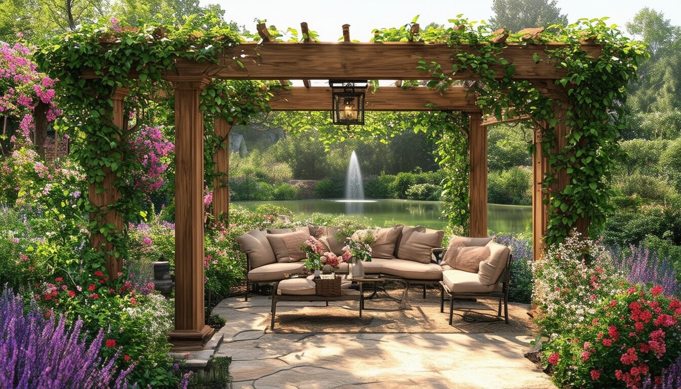 découvrez comment une pergola peut transformer votre jardin en un espace de détente et de convivialité. profitez de son esthétique, de ses ombres plaisantes et de ses multiples fonctionnalités pour embellir votre extérieur.