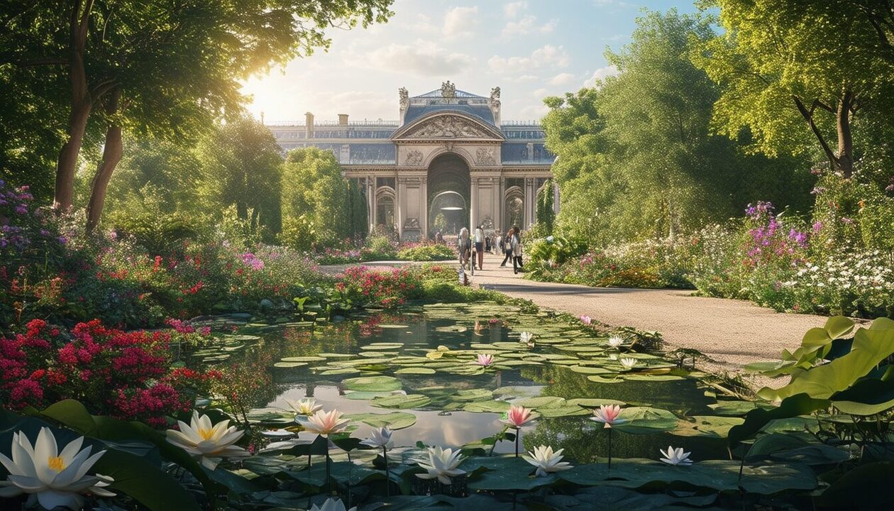 découvrez le jardin des plantes à paris, un écrin de verdure et de sérénité au cœur de la capitale. explorez ses paysages enchanteurs, ses serres magnifiques et la biodiversité unique qui en font un secret bien gardé. parfait pour une balade relaxante ou une immersion dans la nature.