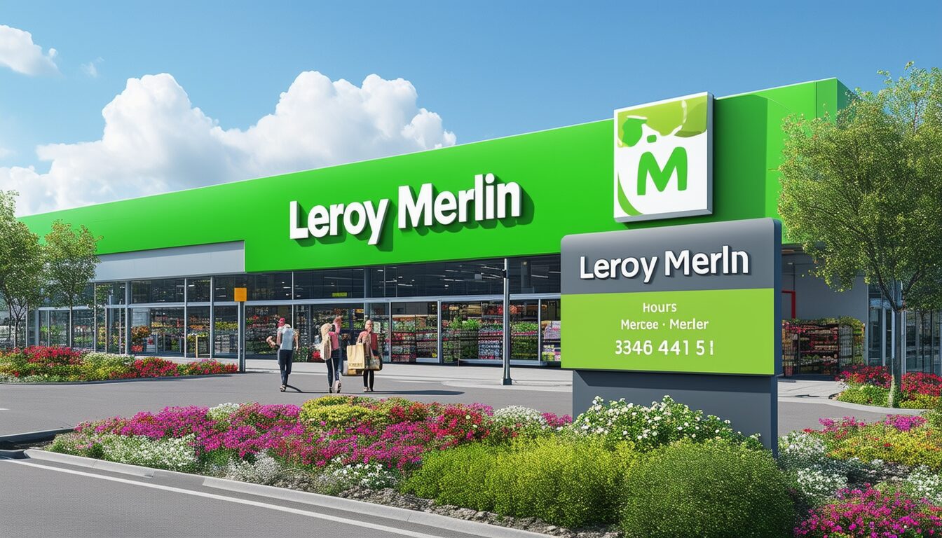 découvrez tout ce qu'il faut savoir sur leroy merlin : des avis clients, les horaires d'ouverture de votre magasin, et les informations de contact pour vous aider dans vos projets d'aménagement et de bricolage.