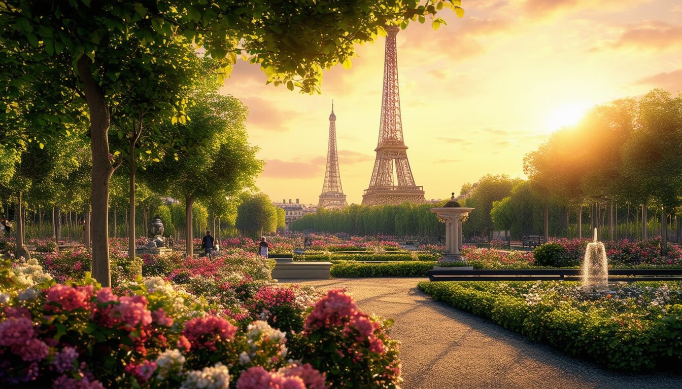 découvrez les jardins des tuileries, le trésor caché de paris où la beauté des jardins à la française se marie avec l'histoire et l'art. explorez cet incontournable oasis de paix au cœur de la capitale, idéal pour une promenade reposante ou une pause culturelle.