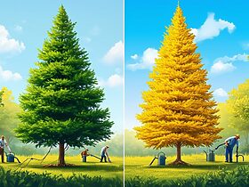 découvrez les astuces essentielles pour revitaliser votre sapin qui jaunit. apprenez à identifier les causes du jaunissement et à appliquer des solutions efficaces pour redonner vie à votre arbre, tout en préservant sa santé et sa beauté.