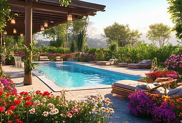 découvrez la piscine florijardin, un oasis de détente et de plaisir pour toute la famille. plongez dans un univers de confort, d'harmonie et d'élégance, où chaque moment passé au bord de l'eau devient inoubliable.