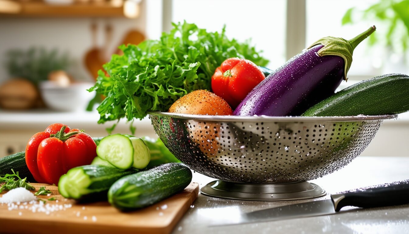 découvrez pourquoi il est essentiel de faire dégorger les légumes avant la cuisson. cette méthode permet d'éliminer l'excès d'eau, de renforcer les saveurs et d'améliorer la texture de vos plats. apprenez les techniques et les astuces pour sublimer vos légumes tout en préservant leurs nutriments.