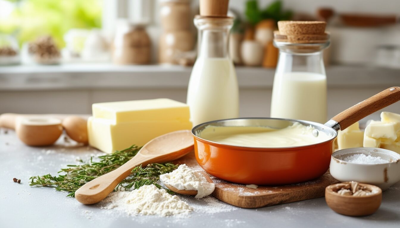 découvrez notre guide complet pour réussir la béchamel, cette sauce classique indispensable en cuisine. suivez nos conseils et astuces pour réaliser une béchamel onctueuse et savoureuse, parfaite pour agrémenter vos plats préférés.