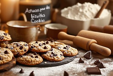 découvrez notre délicieuse recette de cookies et nos astuces infaillibles pour réaliser des biscuits parfaits à chaque fois. idéale pour les gourmands, cette recette vous guide pas à pas vers des cookies moelleux et savoureux, parfaits pour le goûter ou en dessert.