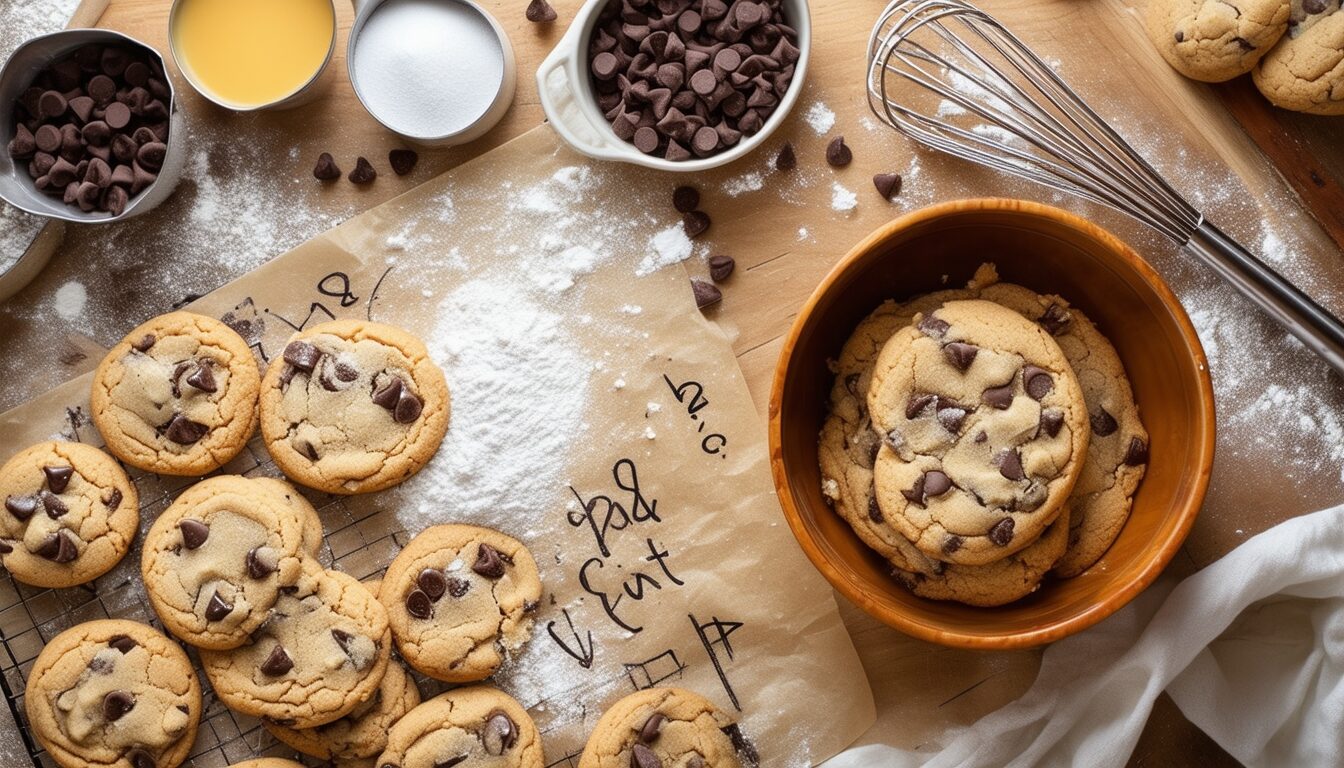 découvrez notre recette facile de cookies moelleux ! suivez notre guide étape par étape pour réaliser de délicieux biscuits qui raviront vos papilles. parfaits pour toutes les occasions, ces cookies sont simples à préparer et feront fondre vos invités de plaisir.