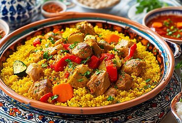 découvrez notre guide étape par étape pour préparer un couscous savoureux et authentique. apprenez les secrets de ce plat traditionnel, des choix d’ingrédients à la cuisson parfaite, pour ravir vos convives à chaque repas.