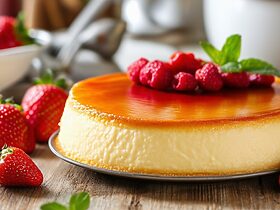 découvrez notre délicieuse recette de flan pâtissier, un dessert classique à savourer. facile à réaliser chez vous, ce flan onctueux et gourmand ravira vos papilles et celles de vos proches. lancez-vous et impressionnez avec ce délice fait maison !