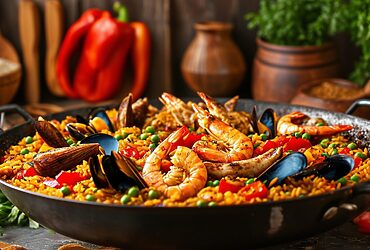 découvrez les secrets d'une traditionnelle paella avec notre recette détaillée. apprenez les astuces pour maîtriser cette spécialité espagnole, alliant riz parfumé, fruits de mer et viandes pour un plat savoureux qui ravira vos invités.