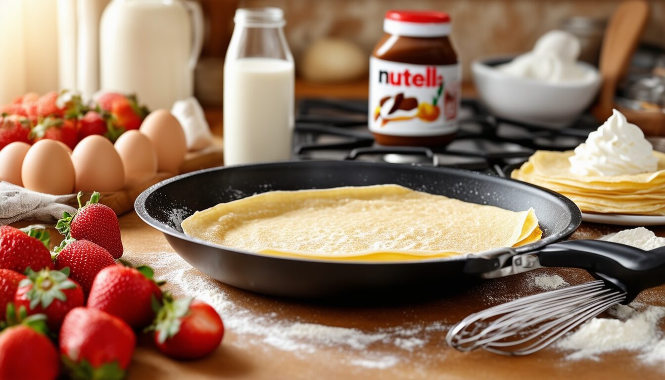 découvrez notre recette de pâte à crêpe inratable ! suivez nos astuces et conseils pour réussir vos crêpes sucrées ou salées à chaque fois. régalez vos proches avec des créations savoureuses et pleines de légèreté.