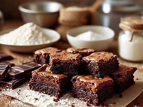 découvrez notre recette facile de brownies moelleux à réaliser chez vous ! en quelques étapes simples, créez des délices chocolatés qui raviront vos amis et votre famille. parfait pour toutes les occasions, ces brownies fondants promettent un moment de gourmandise inoubliable.