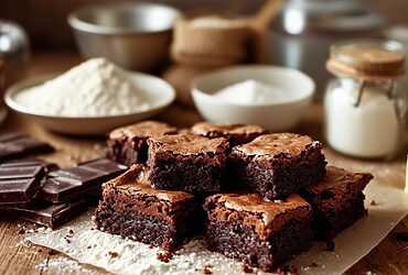 découvrez notre recette facile de brownies moelleux à réaliser chez vous ! en quelques étapes simples, créez des délices chocolatés qui raviront vos amis et votre famille. parfait pour toutes les occasions, ces brownies fondants promettent un moment de gourmandise inoubliable.