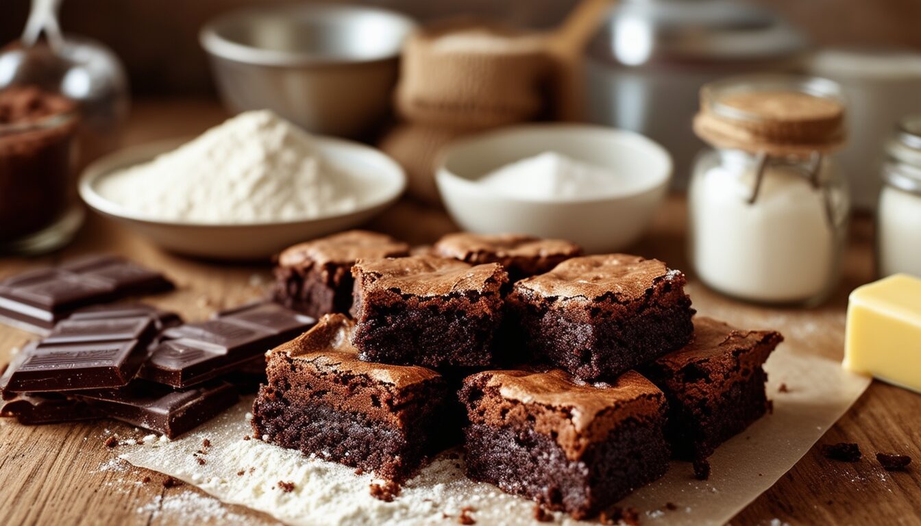 découvrez notre recette facile de brownies moelleux à réaliser chez vous ! en quelques étapes simples, créez des délices chocolatés qui raviront vos amis et votre famille. parfait pour toutes les occasions, ces brownies fondants promettent un moment de gourmandise inoubliable.