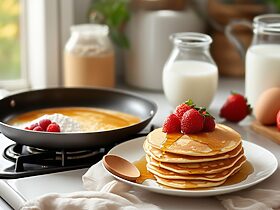 découvrez notre recette facile de crêpes, accompagnée d'astuces pratiques et des ingrédients indispensables pour réussir vos crêpes à tous les coups. parfaites pour un brunch ou un dessert, ces crêpes raviront vos papilles !