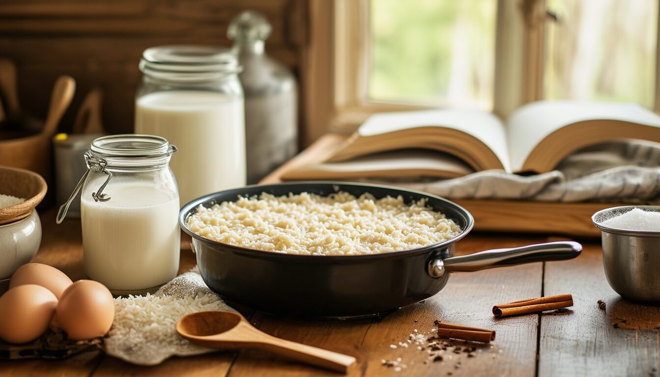 découvrez notre recette simple et savoureuse pour préparer un riz au lait fait maison. éveillez vos papilles avec ce dessert crémeux et réconfortant, idéal pour toutes les occasions. suivez nos conseils pour réussir à coup sûr ce classique de la cuisine française.