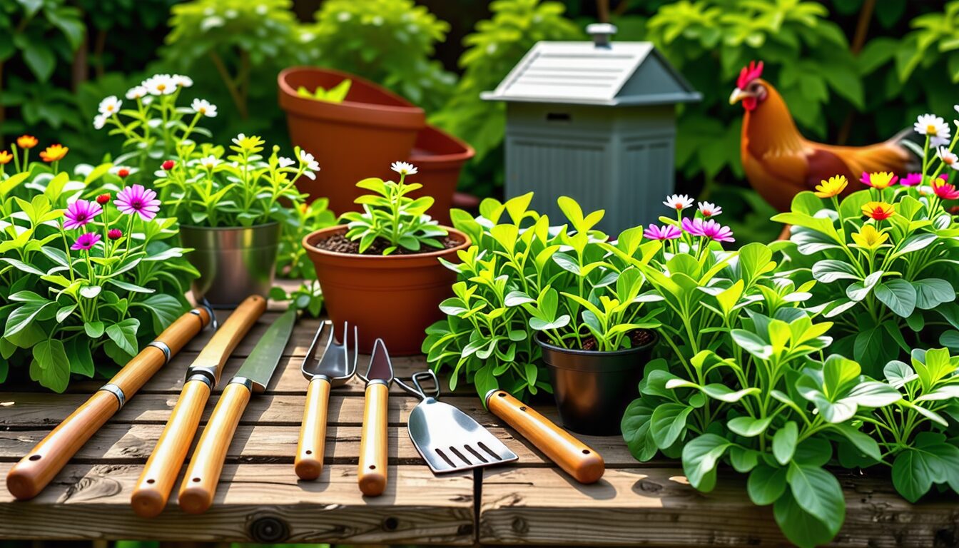 découvrez les outils essentiels pour réussir votre projet de permaculture. apprenez à optimiser votre jardin en utilisant les bonnes techniques et équipements, et offrez-vous les meilleures chances de réussite pour un écosystème durable et florissant.