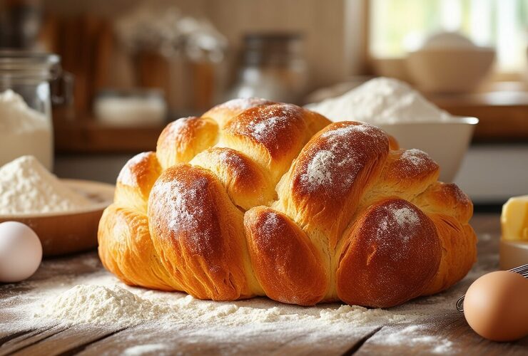 découvrez notre recette de brioche facile à réaliser chez vous ! savourez une brioche moelleuse et dorée, parfaite pour le petit-déjeuner ou le goûter. suivez nos étapes simples pour un résultat réussi à chaque fois.