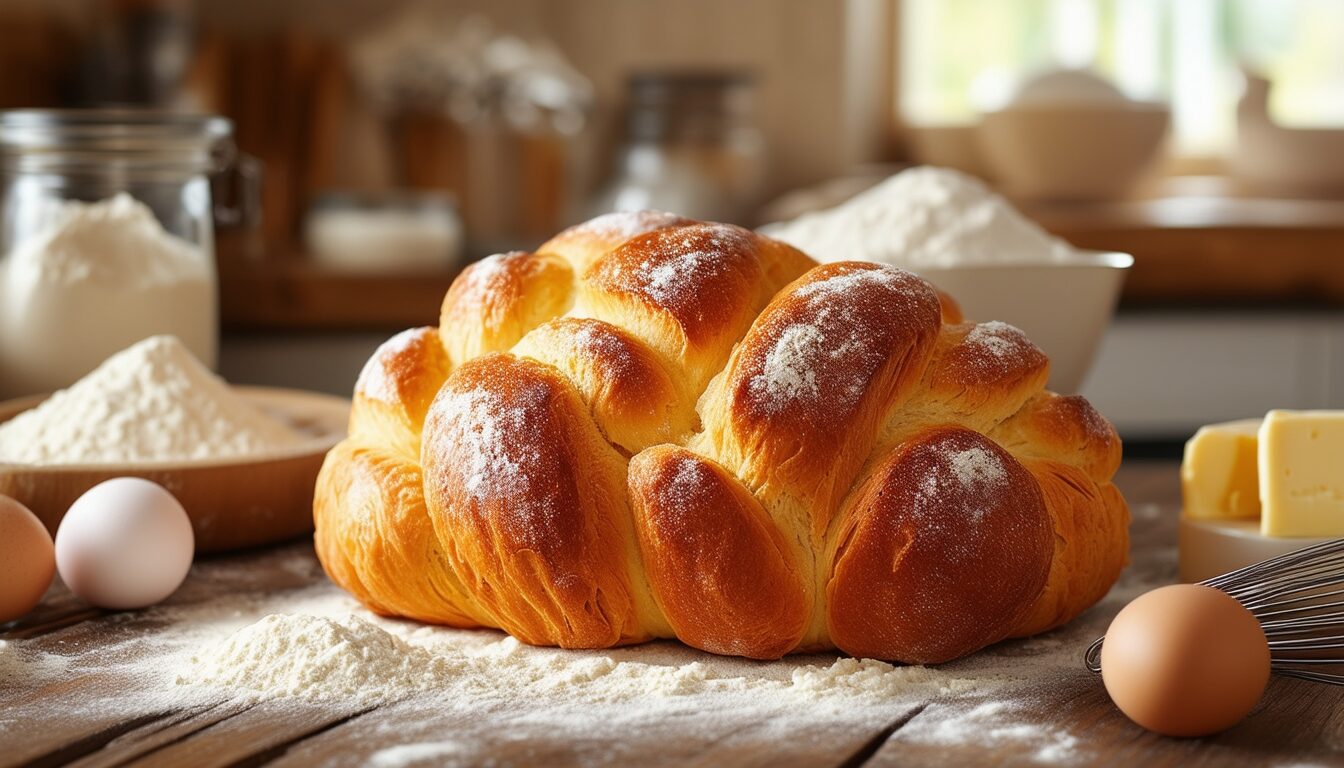 découvrez notre recette de brioche facile à réaliser chez vous ! savourez une brioche moelleuse et dorée, parfaite pour le petit-déjeuner ou le goûter. suivez nos étapes simples pour un résultat réussi à chaque fois.