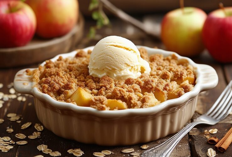 découvrez notre recette de crumble aux pommes, un dessert à la fois simple et savoureux. parfait pour tous les amateurs de douceurs, ce crumble est facile à réaliser et ravira vos papilles. apprenez à préparer ce classique gourmand en quelques étapes seulement !