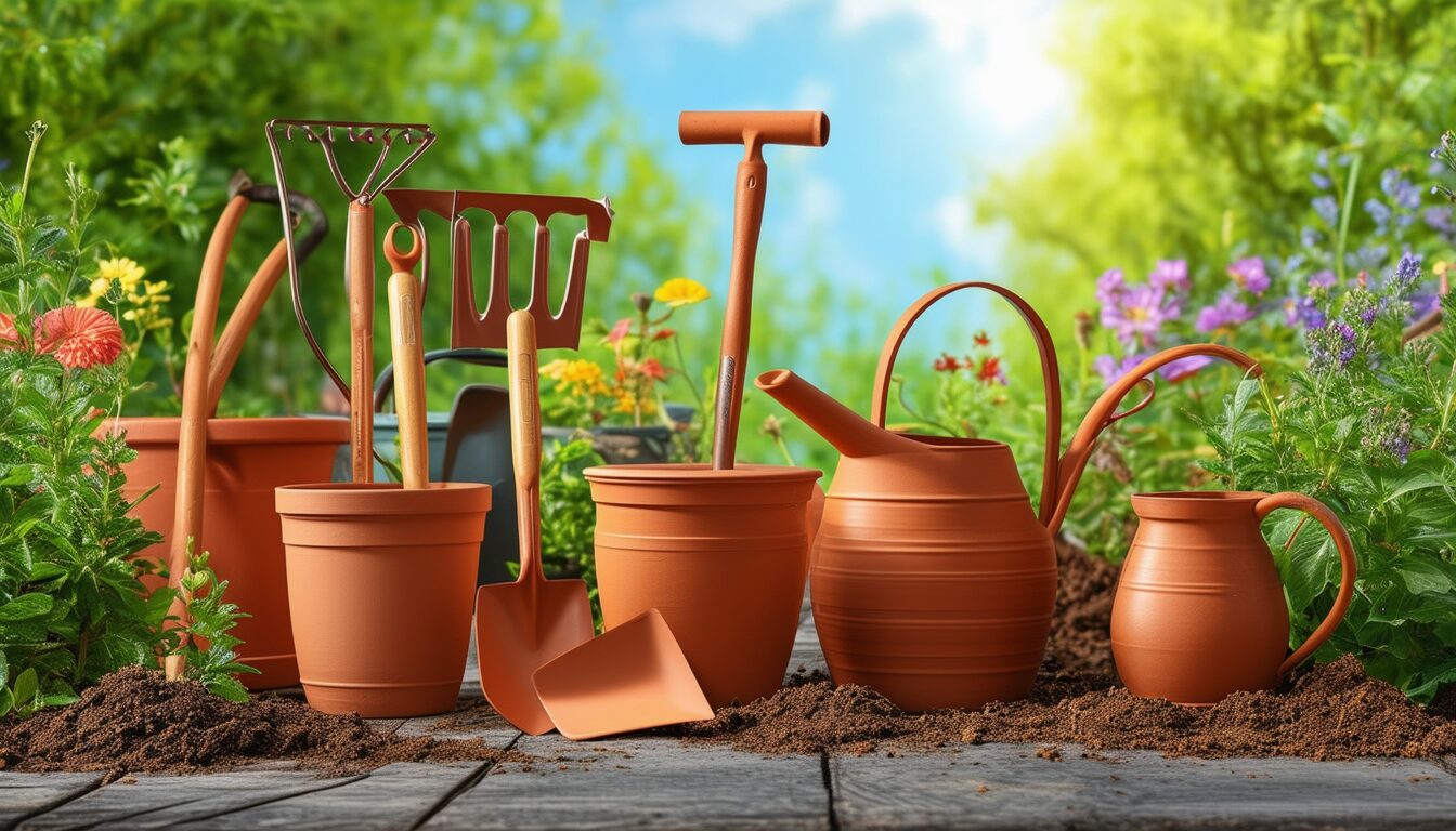 découvrez terracotta, l'outillage de jardin qui transforme vos espaces extérieurs en oasis de beauté. offrez à votre jardin une touche d'élégance et de bien-être avec nos outils innovants, conçus pour embellir votre environnement tout en facilitant votre activité de jardinage.